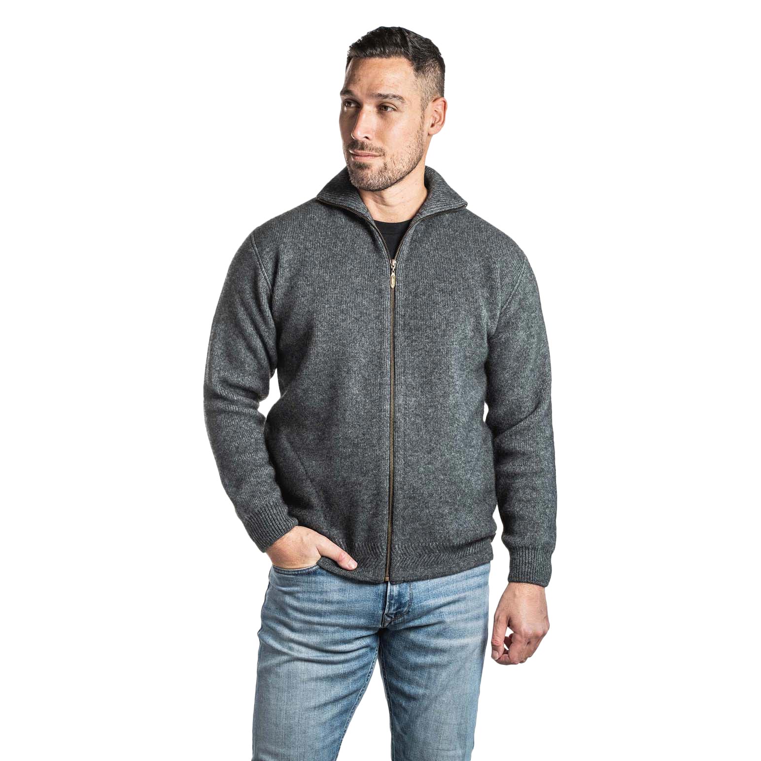 Koru Zip Through Collar Jacket